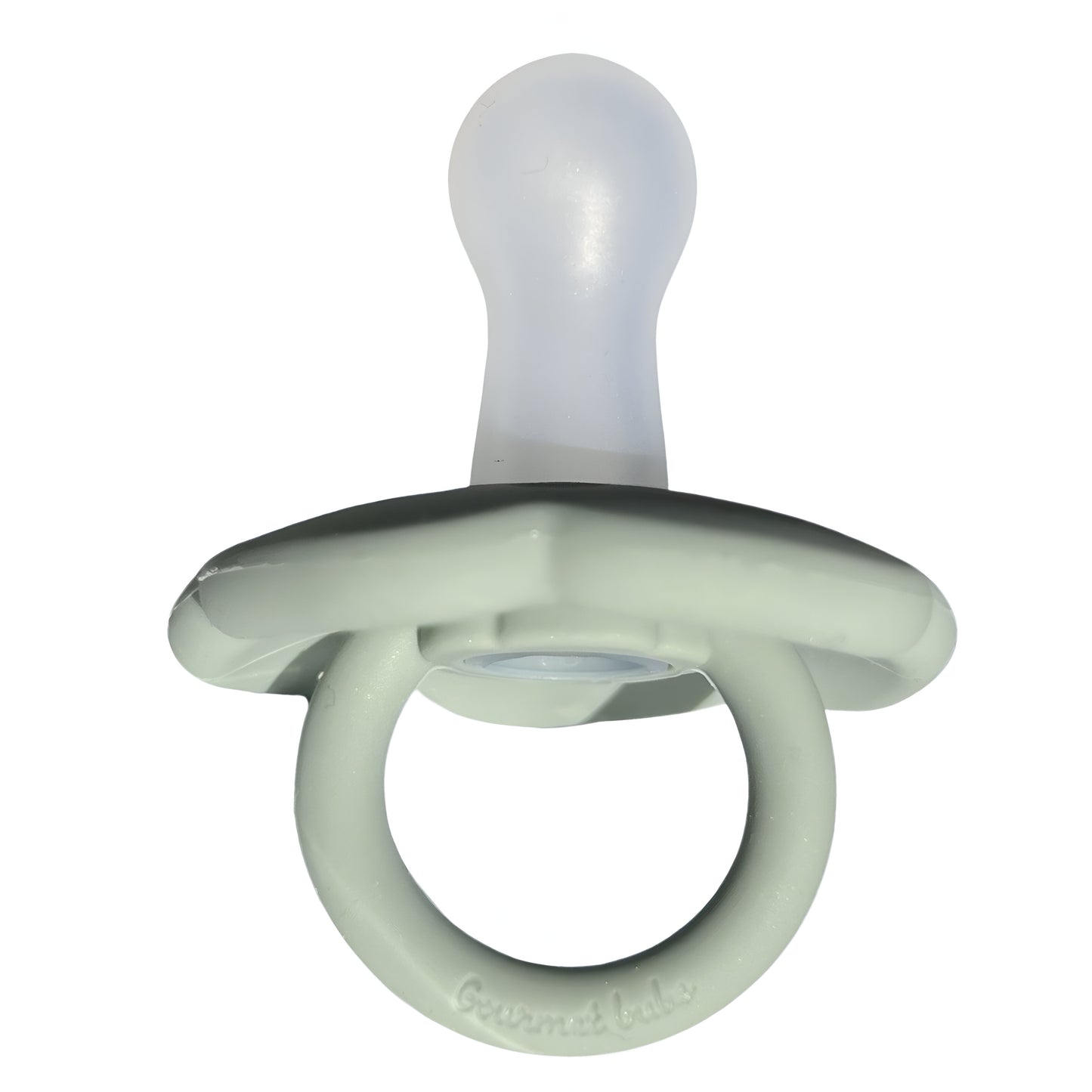 Gourmet Bubs Premium Silicone Dummy - Sage (2 Pack)
