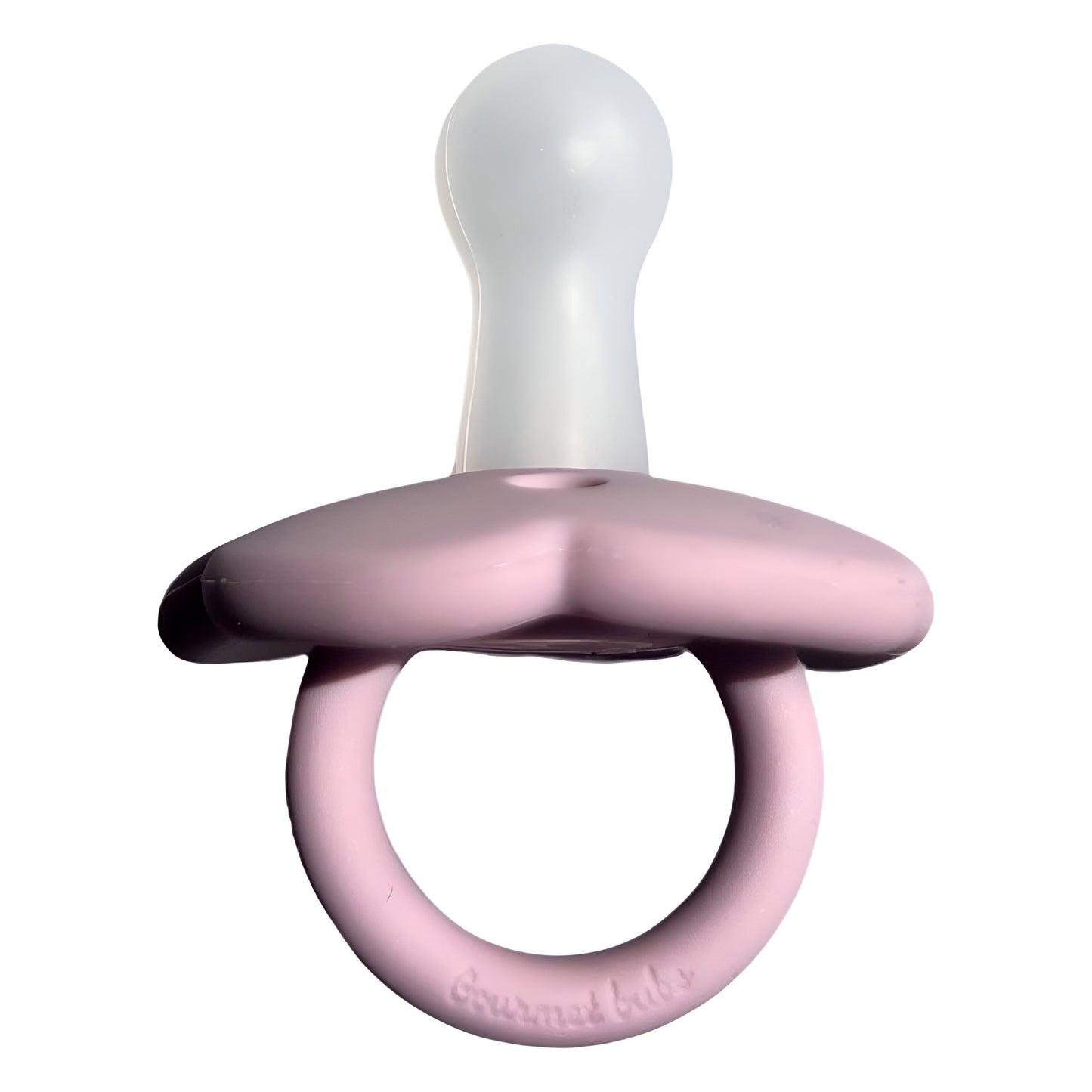 Gourmet Bubs Premium Silicone Dummy - Pale Mauve (2 Pack)