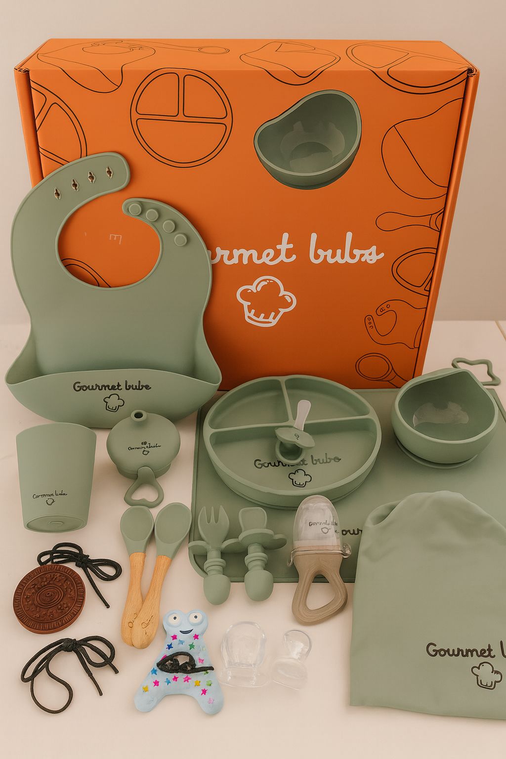 Gourmet Bubs Premium Bundle - Sage